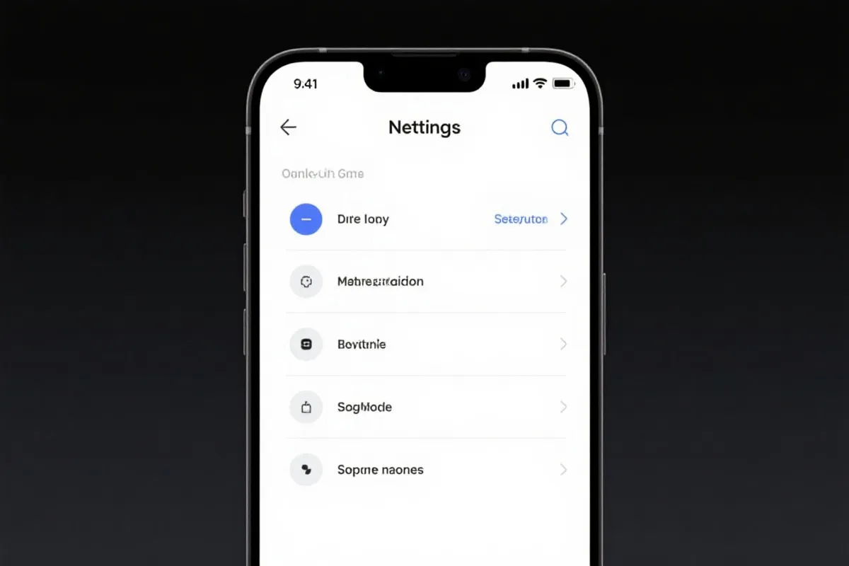提醒设置界面预览